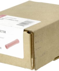 Conector de empalme, rojo, 0,5-1mm² (100 uds.)