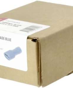 Terminal hembra, azul, 1.5-2.5mm² 6.3mm (100 uds.)