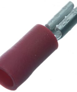 Terminal hembra, rojo, 0.5-1mm² 2.8x0.8mm (100 uds.)