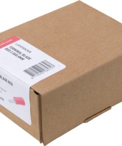 Terminal plano macho, rojo, 0.5-1mm² 2.8x0.8mm (100 uds.)