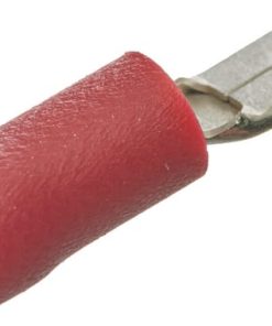 Terminal macho, rojo, 0,5-1 mm² 4,8x0,8 mm (100 uds.)