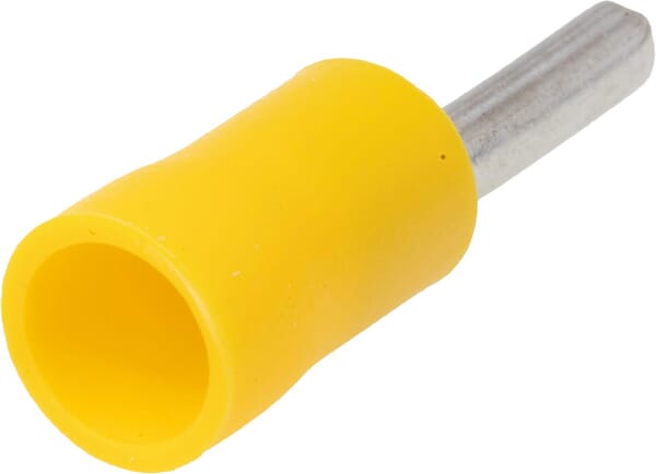 Terminal de clavija, amarillo, 4-6mm² (50 uds.) 4 Terminal de clavija, amarillo, 4-6mm² (50 uds.) - Imagen 4