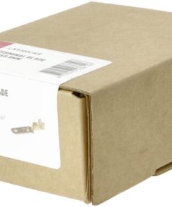 Terminal plano macho, 6.3x0.8mm (100 uds.)