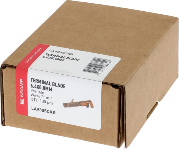 Terminal hembra, 0.6-1.5mm² 2.8x0.8mm (100 uds.) 9 Terminal hembra, 0.6-1.5mm² 2.8x0.8mm (100 uds.) - Imagen 9