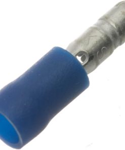 Conector de empalme tipo bala, macho, azul, 1.5-2.5mm² Ø4mm (100 uds.) 8 Conector de empalme tipo bala, macho, azul, 1.5-2.5mm² Ø4mm (100 uds.)