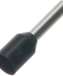 Terminal cubre cable, negro, 1,5 mm² (100 uds.)