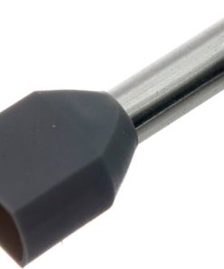 Terminal cubre cable, gris, 4mm² (100 uds.)