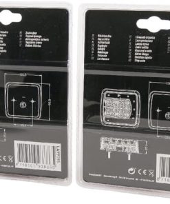 Luz trasera LED, rectangular, 12/24 V., 98,8 x 106,5 x 35,0 mm, gopart