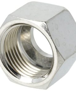 Tuerca 12L M18x1,5 acero inox.