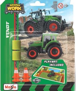 Mini juego de máquinas de trabajo de granja Fendt