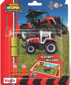 Mini juego de máquinas de trabajo de granja Massey Ferguson
