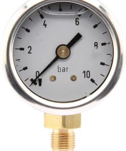 Manómetro Ø40 0-10 bar ⅛" inf.
