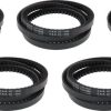Kit de correas (5X) Longitud 1600