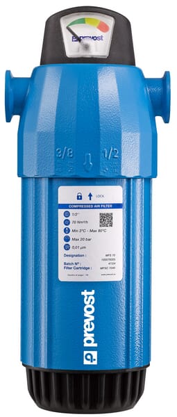 Filtro 1/2" - 0,01 µ - 30 m3/h 1 Filtro 1/2" - 0,01 µ - 30 m3/h