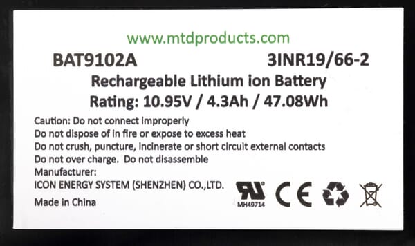 Batería de iones de litio / modelos RX 4 Batería de iones de litio / modelos RX - Imagen 4