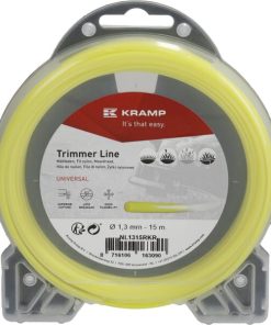 Hilo de corte, Ø1.3mm x 15m, redondo, amarillo, Kramp 13 Hilo de corte, Ø1.3mm x 15m, redondo, amarillo, Kramp