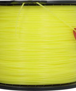 Hilo de corte, Ø2.4mm x 439m, redondo, amarillo, Kramp 19 Hilo de corte, Ø2.4mm x 439m, redondo, amarillo, Kramp