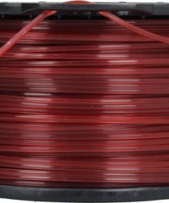 Hilo de corte, 2.65mm x 169m, cuadrado, rojo, Kramp 19 Hilo de corte, 2.65mm x 169m, cuadrado, rojo, Kramp