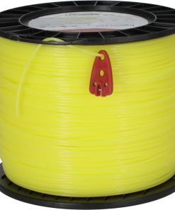 Hilo de corte, Ø2.65mm x 358m, redondo, amarillo, Kramp