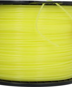 Hilo de corte, Ø3mm x 281m, redondo, amarillo, Kramp 21 Hilo de corte, Ø3mm x 281m, redondo, amarillo, Kramp