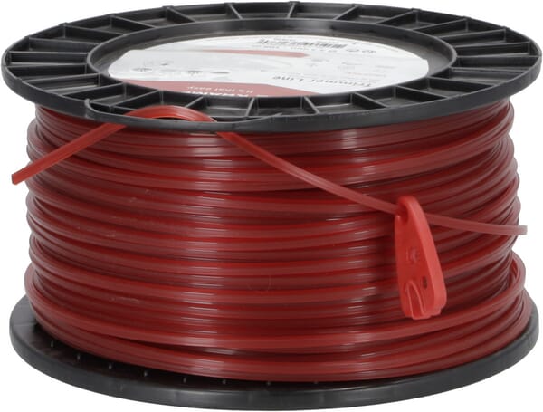 Hilo de corte, 3.3mm x 109m, cuadrado, rojo, Kramp 8 Hilo de corte, 3.3mm x 109m, cuadrado, rojo - Imagen 8