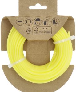 Hilo de corte Ø3,3x15m, redondo, amarillo, Kramp Efficiency