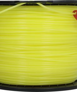 Hilo de corte, Ø3.3mm x 232m, redondo, amarillo, Kramp