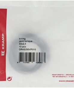 Junta tórica Ø43x2.5, 75 Sh, Viton (10 uds.)