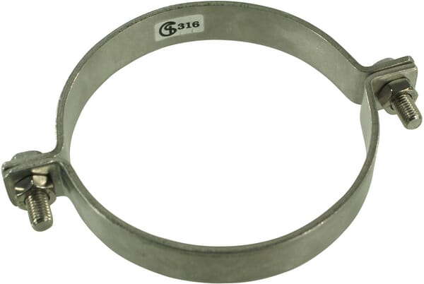 Kit de abrazaderas para tubo inox. 88,9 mm 5 Kit de abrazaderas para tubo inox. 88,9 mm - Imagen 5