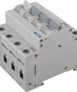 Mini interruptor automático 16A, 3P+N, B