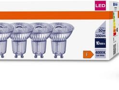 Bombilla LED 4,3 W 827 GU10 (5 uds.)