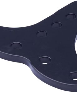Chapa reversible estrellas barre-rastrojos con paralelogramo