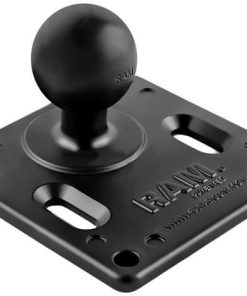 Base cuadrada VESA de 75 mm, bola C/1,5"