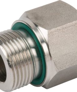 Casquillo reductor M/H 3/4" BSP x 1/2" BSP WD SS 7 Casquillo reductor M/H 3/4" BSP x 1/2" BSP WD SS - Imagen 4