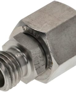 Racor reductor 10Lx6L acero inox.