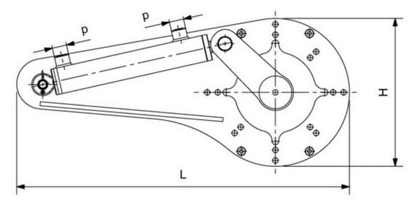 Automatización hidráulica de doble efecto 8" KARBON 3 Automatización hidráulica de doble efecto 8" KARBON - Imagen 3