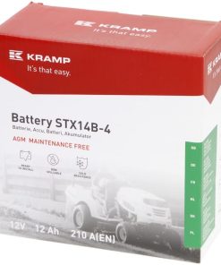 Batería 12 V 12 Ah, 210 A sellada, Kramp