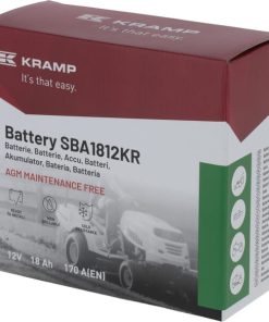 Batería libre de mantenimiento 12V 18Ah 140A, Kramp 32 Batería libre de mantenimiento 12V 18Ah 140A, Kramp