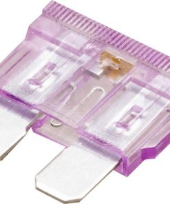 Fusible tipo enchufe estándar 32V 3A Longitud 18,8mm violeta iMaXX