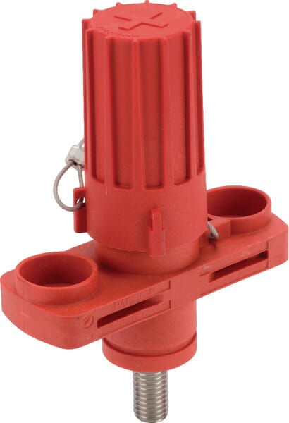 Abrazadera arr. motor, roja 3 Abrazadera arr. motor, roja - Imagen 3