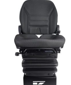 Alternative view of Asiento K-Lux, suspensión neumática, 485 mm, 12 V, negro