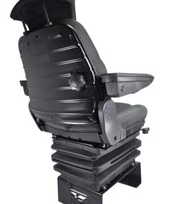 Alternative view of Asiento K-Lux, suspensión neumática, 490 mm, 12 V, negro