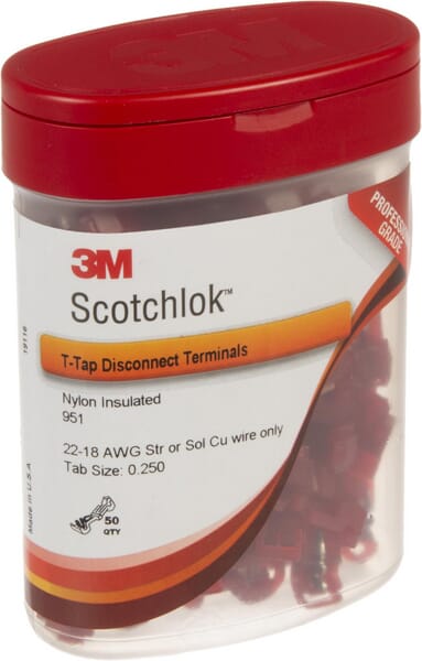 Conectores Scotchlok 951 (50 uds.) 3 Conectores Scotchlok 951 (50 uds.) - Imagen 3