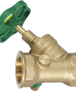 Llave de paso SSVE 45° 1.1/4" + purgador