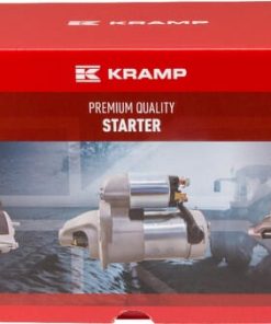 Motor de arranque 12 V 1,8 kW, 9 dientes con reductor, Kramp