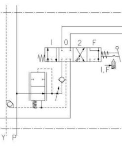 Válvula 5/4 SB23LS izquierda