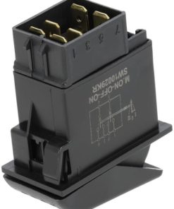 Interruptor basculante, (I)-0-II, 8 polos, función iluminación, con bombilla 9 Interruptor basculante, (I)-0-II, 8 polos, función iluminación, con bombilla