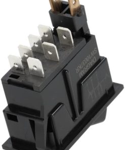 Interruptor basculante, I-0, 12 V, 7 polos, advertencia de peligro - Imagen 5