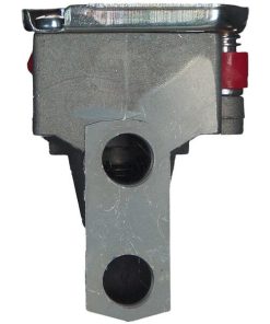 Cabezal de acoplamiento automático 2x M16x1,5 rojo