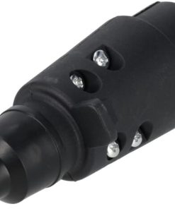 Enchufe de remolque de 7 polos, plástico, 12 V, terminales roscadas 10 Enchufe de remolque de 7 polos, plástico, 12 V, terminales roscadas